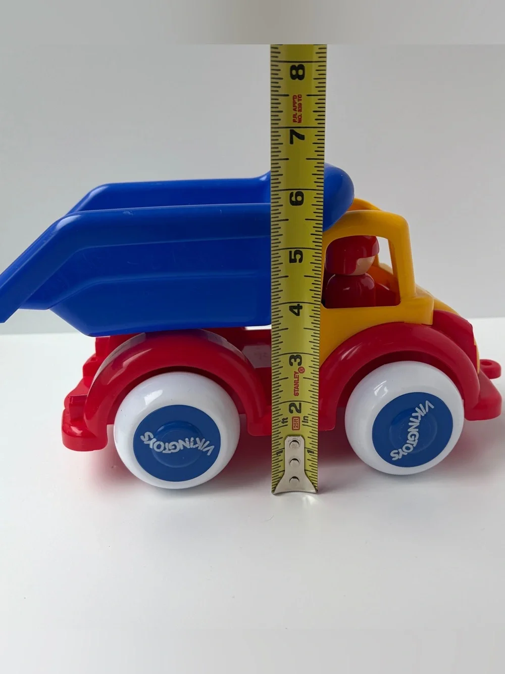 Viking Toys Super Chubbies Large Plastic Dump Truck Tipper Toy Sweden